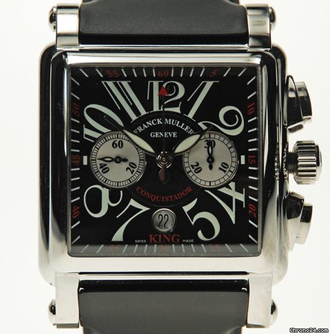 Franck Muller COMQUISTADOR KING CORTEZ CHRONOGRAPH 10000 K CC watches