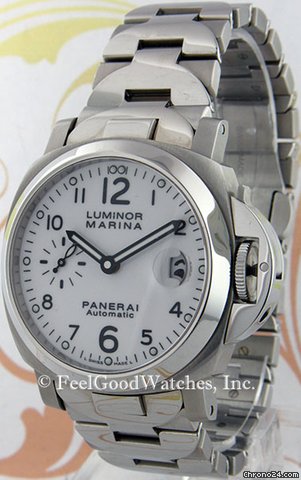 Panerai PAM00051 Luminor Marina Automatic, Steel, J Series watches
