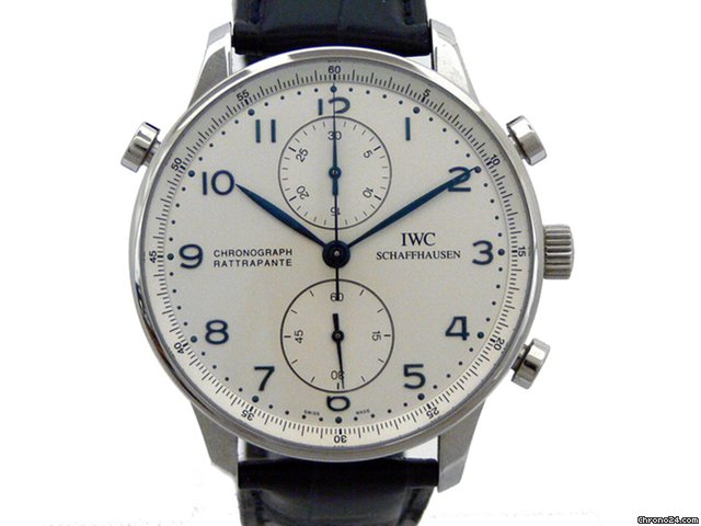IWC Portoghese Chrono Rattrappante Italia watches
