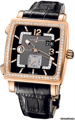 Ulysse Nardin Quadrato Dual Time watches