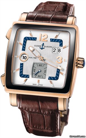 Ulysse Nardin Quadrato Dual Time watches