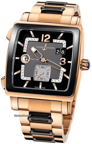 Ulysse Nardin Quadrato Dual Time watches