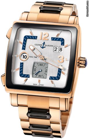 Ulysse Nardin Quadrato Dual Time watches