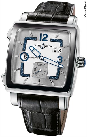 Ulysse Nardin Quadrato Dual Time watches