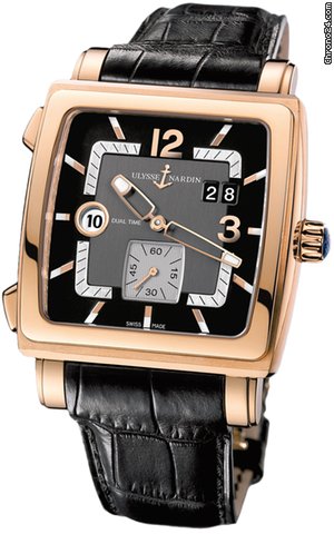 Ulysse Nardin Quadrato Dual Time watches