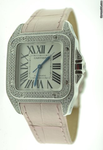 Cartier Santos 100 MM Lady 18 krt watches