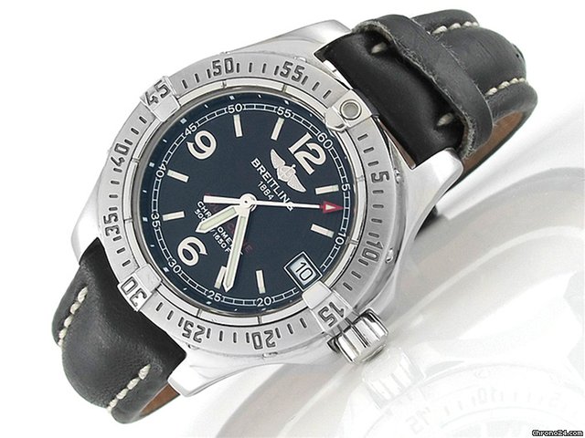Breitling Damen "COLT OCEANE" Edelstahl Quarz watches