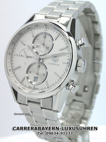 TAG Heuer Carrera Chrono 1887 Stahl/Stahl watches
