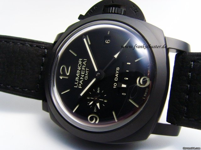 Panerai Luminor 10 Days GMT PAM 335 Ceramica watches