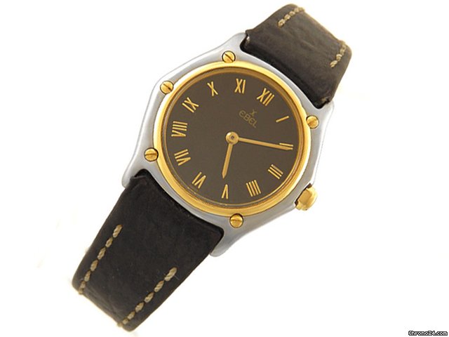 Ebel "Classic Wave - Stahl/Gold mit Wechselband watches