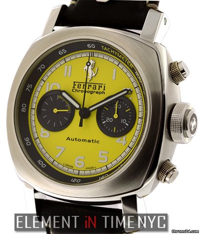 Panerai Ferrari Chronograph Yellow Dial FER00011 watches