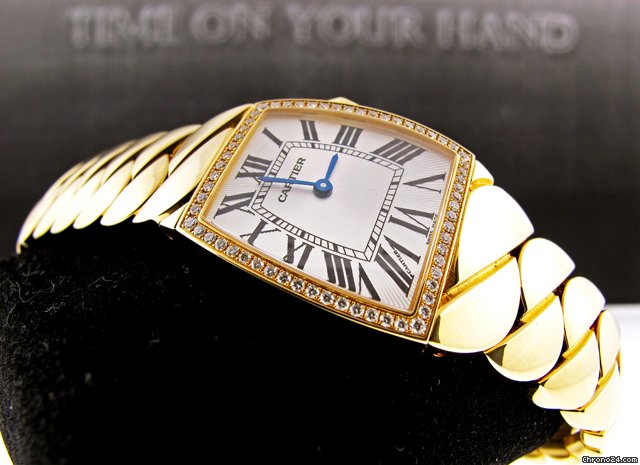 Cartier LA DONA 18K ROSE GOLD FACTORY DIAMOND BEZEL watches