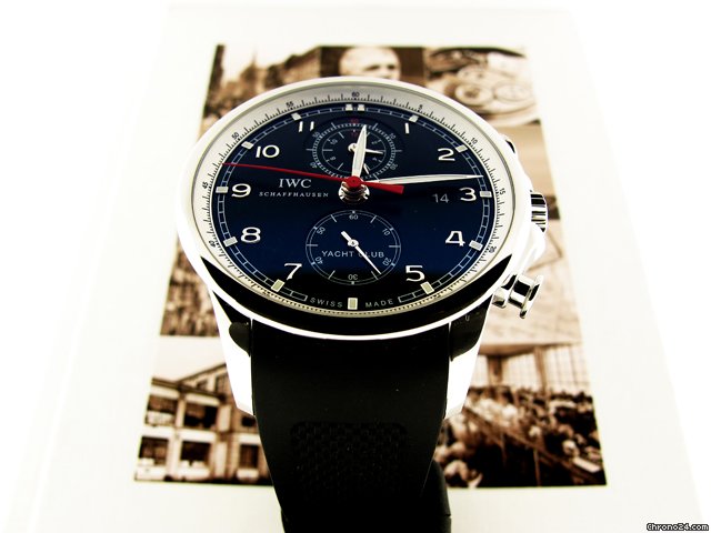 IWC PORTUGUESE YACHT CLUB CHRONO BLACK FACE watches