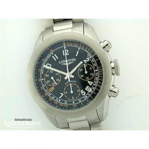 Longines Grand Vitesse Limited Edition steel automatic chronograph on bracelet watches