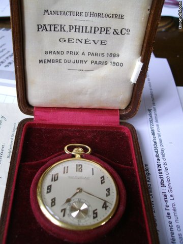 Patek Philippe 18K Pocket Watch 1931 watches
