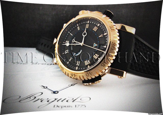 Breguet MARINE ROYALE 18K ROSE GOLD ALARM CHRONO watches