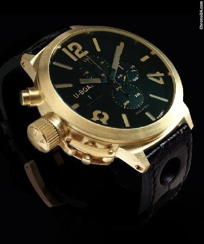 U-Boat Gold 53 CA 18K 1/18K Y /D.S.R. NEW watches
