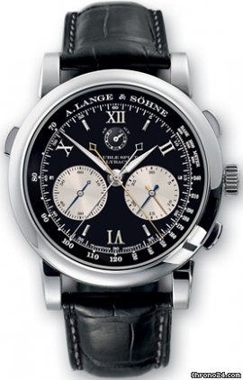 A. Lange & Sohne double split watches