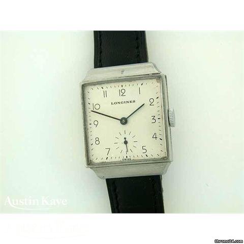 Longines steel manual on strap watches