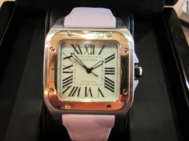 Cartier Santos 100 watches