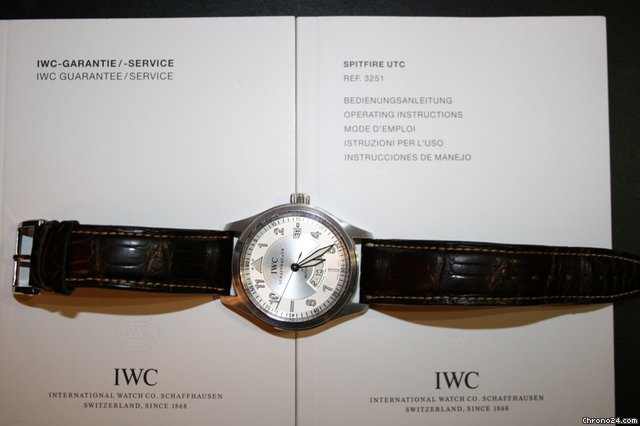 IWC Spitfire UTC watches