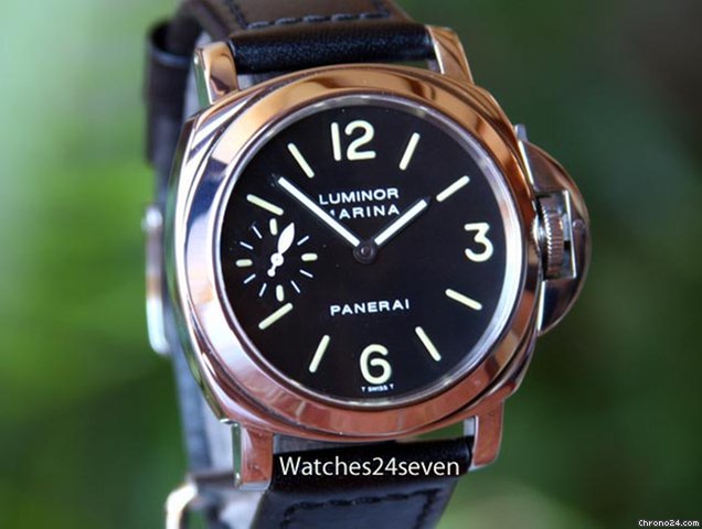 Panerai PAM 01 A Luminor Marina T Swiss T Dial watches