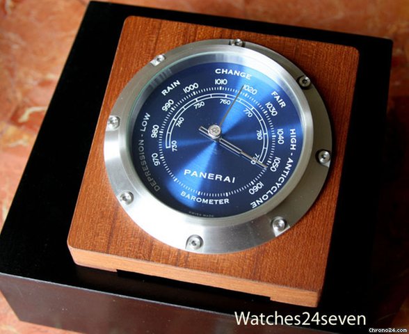 Panerai PAM 257 Desk Blue Barometer: watches