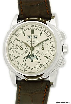 Patek Philippe Rare & Collectible Gent's 18K White Gold # 5970-G Perpetual Calendar Chronograph watches
