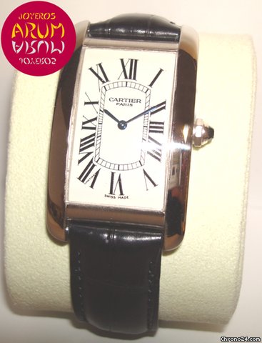 Cartier Tank Americaine Platinum watches