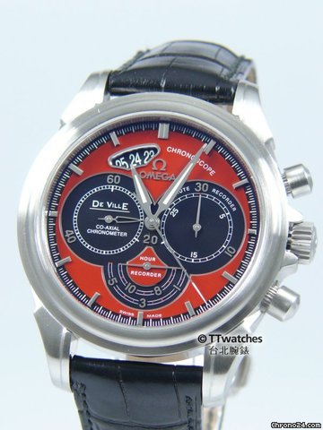 Omega DeVille Co-Axial Chronoscope watches
