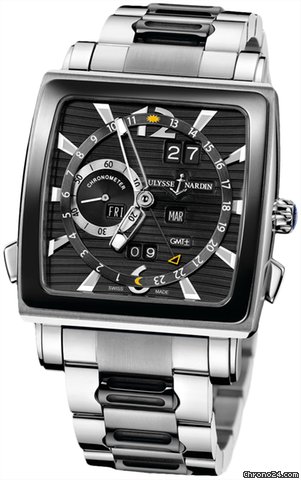 Replica Ulysse Nardin Quadrato Dual Time Perpetual Watch