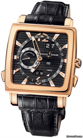 Ulysse Nardin Quadrato Dual Time Perpetual watches