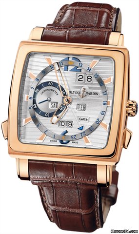Ulysse Nardin Quadrato Dual Time Perpetual watches
