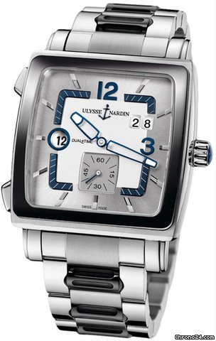 Replica Ulysse Nardin Quadrato Dual Time Watch