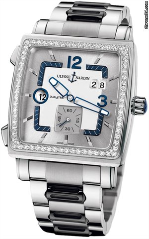 Ulysse Nardin Quadrato Dual Time watches