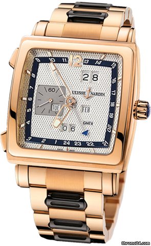 Ulysse Nardin Quadrato Dual Time Perpetual watches
