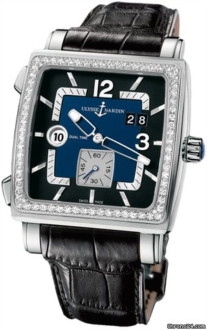 Ulysse Nardin Quadrato Dual Time watches