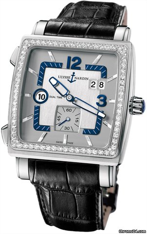 Ulysse Nardin Quadrato Dual Time watches