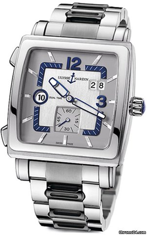 Ulysse Nardin Quadrato Dual Time watches
