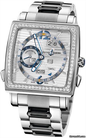 Ulysse Nardin Quadrato Dual Time Perpetual watches