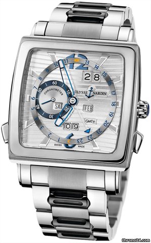 Ulysse Nardin Quadrato Dual Time Perpetual watches
