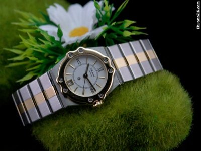 Chopard St. Moritz Lady in Stahl/Gold Bestzustand watches
