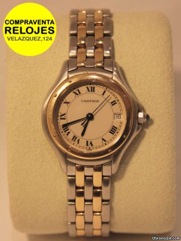 Cartier COUGAR acero y oro, mujer watches