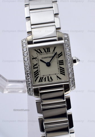 Cartier Tank Francaise WG/WG watches