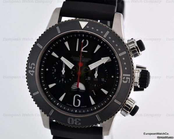 Jaeger-LeCoultre Master Compressor Diving Chronograph GMT NAVY SEALS Rubber Strap NEW watches