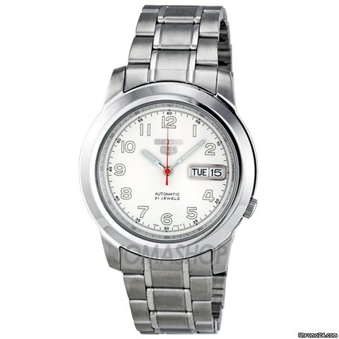 Seiko 5 Automatic Stainless Steel Mens Watch SNKK33 watches