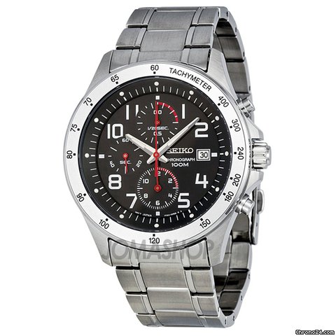 Seiko Chronograph Sports Stainless Steel Mens Watch SNDA81 watches