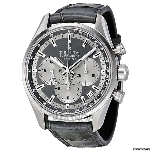 Zenith El Primero Grey Dial Chronograph Automatic Ladies Watch 03215040021C706 watches