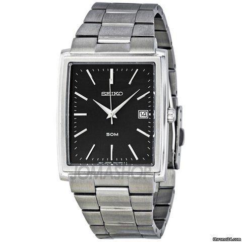 Seiko Classic Dress Stainless Steel Mens Watch SKK683 watches