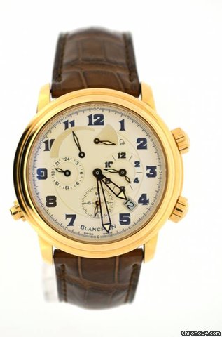 Blancpain Leman alarm GMT 2041-3642M-53B watches
